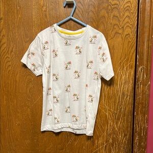 Kids' White Graphic T-Shirt